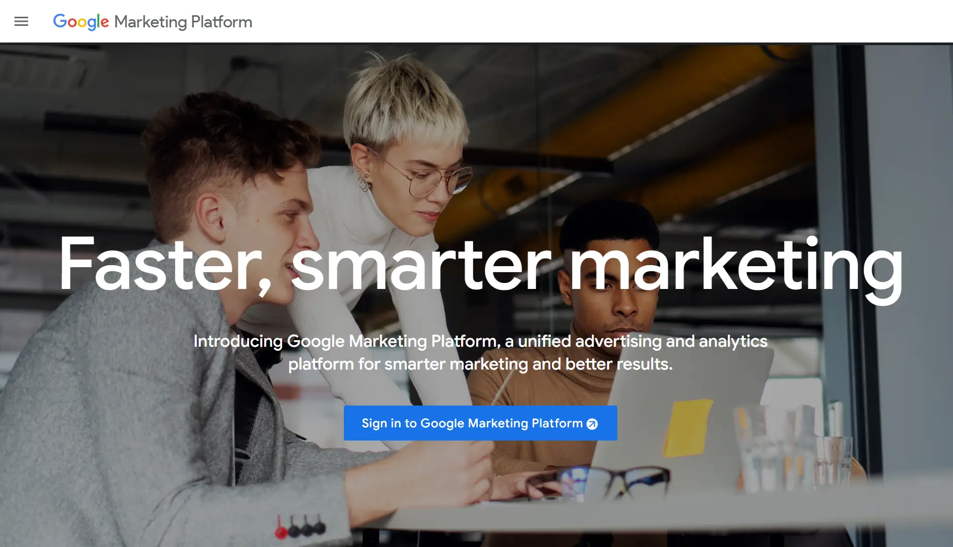 Google Marketing Platform Advertising and Retargeting Tool